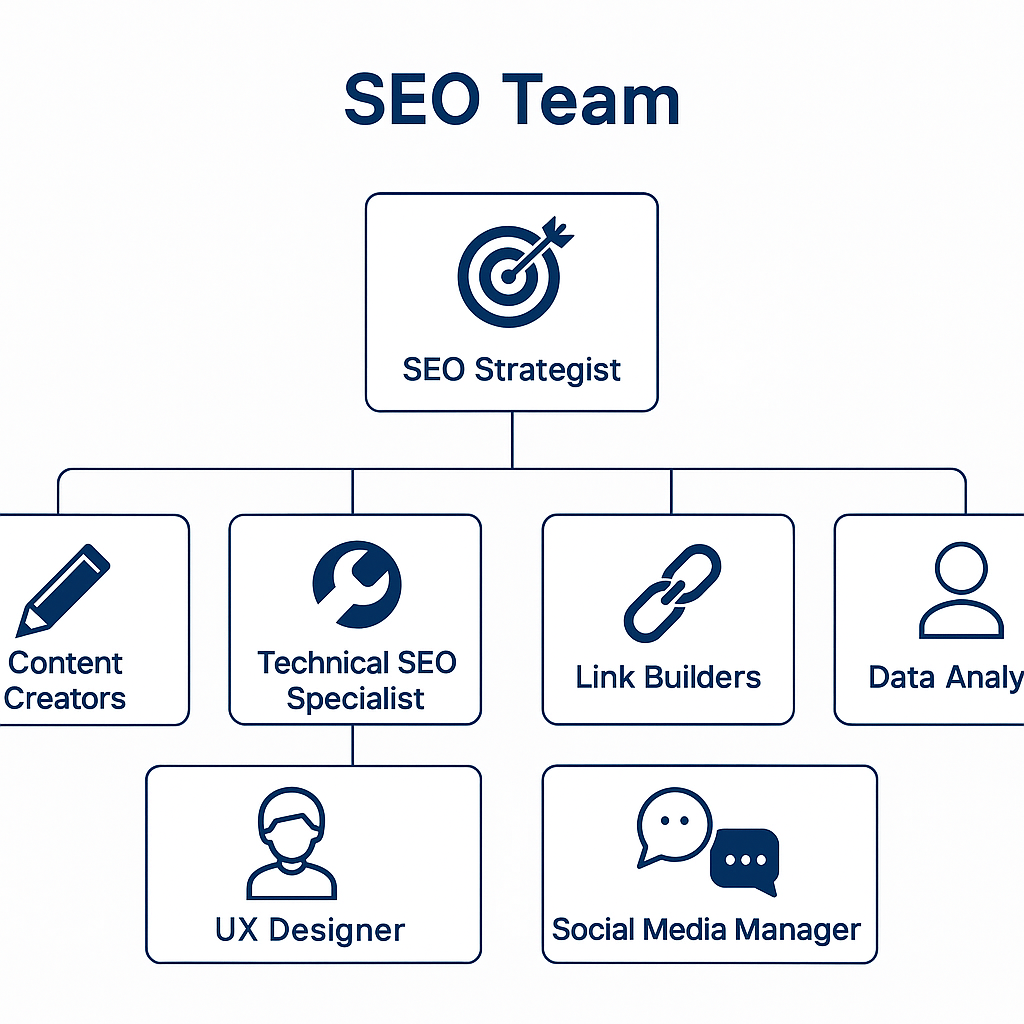 google 关键词SEO优化团队组成